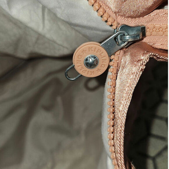 Kipling Asseni Tote Bag in Warm Rose Pink - Picture 9 of 13